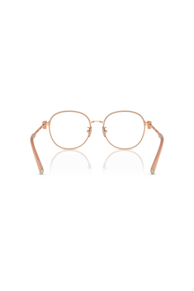 Tiffany Round Eyeglasses in Pale Gold for Women - Image 3